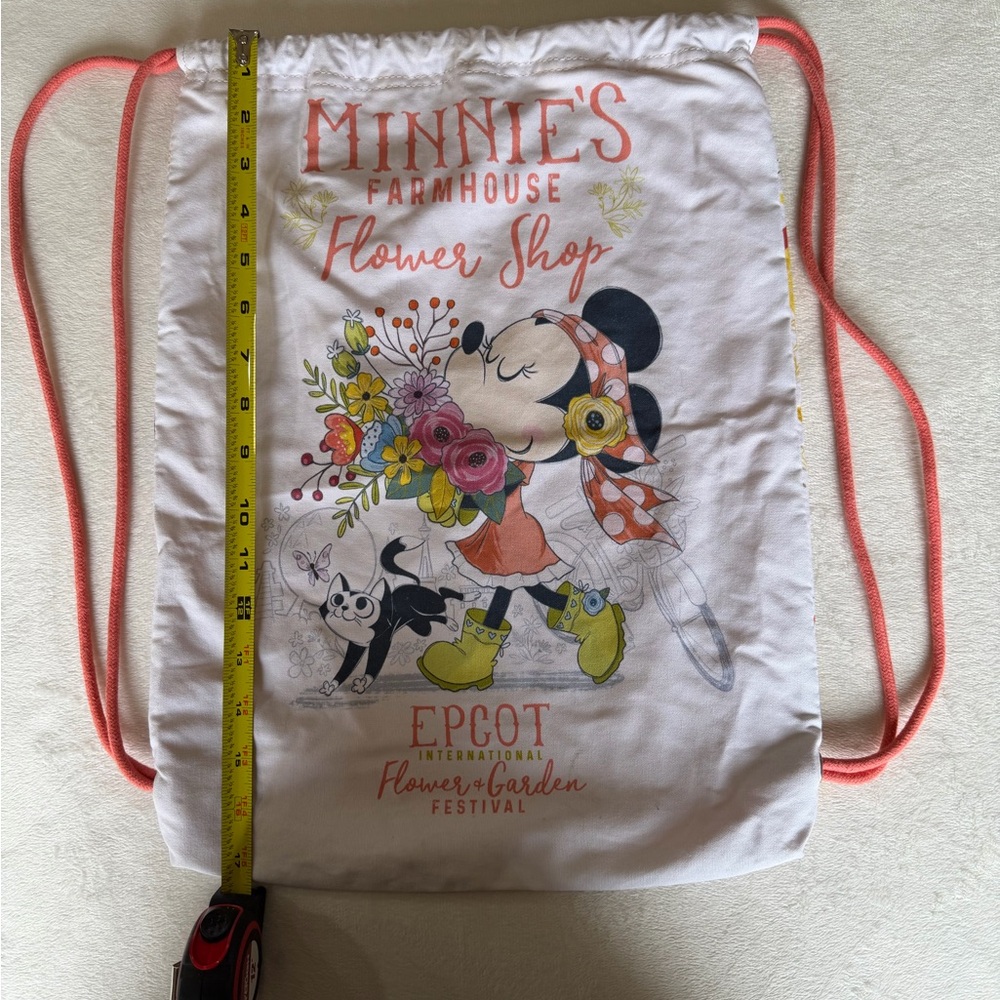 Disney White and Pink Minnie Mouse Tote